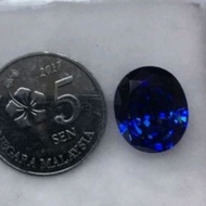 PERMATA SERAI BIRU NILAM BIRU BATU STONE FOR RING CINCIN HIGH QUALITY GERM STONE