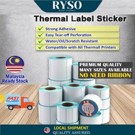 Barcode Sticker Thermal Price Label Product Label Sticker Paper Stock Ready 20 x 25 x 30 x 35 100 15
