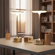 Rechargeable Touch LED Desk Lamp for Dining Room with Ambient Night Light
