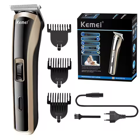 Kemei-418 Electric Hair Clipper Rechargeable Baby Hair Clipper Styling Tool Original Grooming Cordle