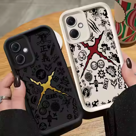 One Pieces Logo TPU Soft Case for Xiaomi Redmi Note 14 Pro Plus 11S 11 13 12 10 12S 10S 11Pro 13Pro+