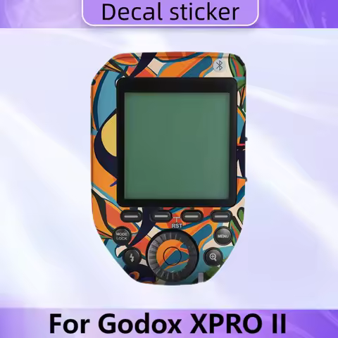 For Godox XPROII XPRO2 Decal Skin Vinyl Wrap Film Wireless Flash Trigger Protective Sticker Protecto
