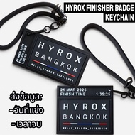 Hyrox; Hyrox finisher badge keychain