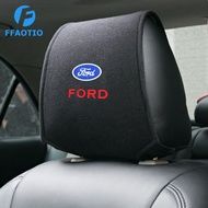 FFAOTIO Car Seat Headrest Cover With Pockets Car Interior Accessories For Ford Ranger Everest Territory Fiesta Raptor