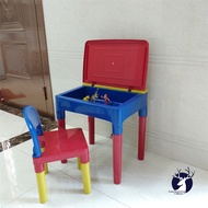 KIDS STUDY TABLE WITH CHAIR KIDS TABLE AND CHAIR SET KIDDIE TABLE SET STUDY TABLE WITH CHAIR FOR KID