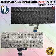 PROMO- KEYBOARD LAPTOP FOR ASUS EXPERTBOOK P2451 P2451F P2451FA BLACK - twostore9