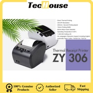 Zywell Thermal 80MM Receipt Printer ZY-306/ ZY-308 (With LAN &amp; USB port) Fast Speed 🔥ZY306🔥ZY308🔥