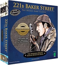 Deluxe 221B Baker Street Board Game - 200 Intriguing Adventures 2-6 Players