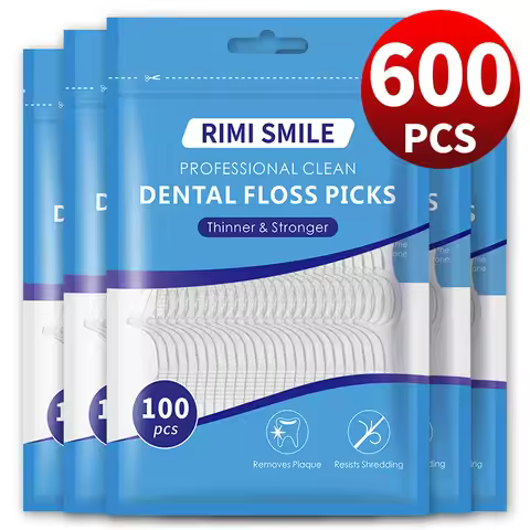 600PCS/300PCS/100PCS/50PCS/30PCS - Dental Floss Stick - Interdental Cleaning Tool