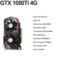 ❅New Original Graphics Card GTX 1660 Super 6G GTX 1050Ti 4G GTX 1650N 4G RX 580 NVIDIA Geforce Cards