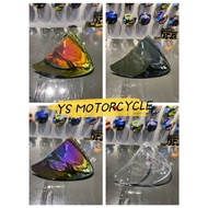 *VISOR SHJ*Gracshaw G838 Gaizer / XDot G515 Visor Siang Malam Smoke / Gold