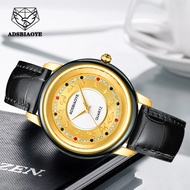 FUXIANG Zodiac Men's Watch Diamond Large Dial Waterproof Ladies Quartz Wrist Watch