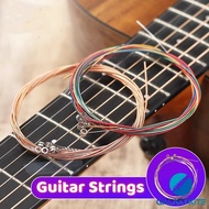 G.K. 6Pcs/Set Acoustic Guitar String Set for Bass Ukulele Classical Guitar