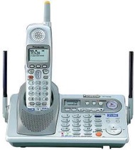 Panasonic KX-TG5480S國際牌, 2外線子母機答錄無線電話,雙撥號,雙免持,發光天線,監聽, 9 成新