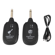 Wireless Guitar System Precise Sound Pickup Electric Audio Transmitter and Receiver Set