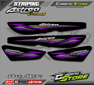STRIPING VARIASI ASTREA HONDA GRAND / STICKER LIST VARIASI MOTOR ASTREA GRAND