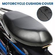 PU Leather Seat Cover for Motorcycles Bicycles Electric Scooters / Waterproof Dustproof Rainproof Sunscreen Motorcycle Cushion / Moto Seat Accessories / Black Motorcycle Seat Cover