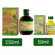 Pati Minyak Zaitun OLIVIE PLUS 30X [ 250ml ] Extra Virgin Olive Oil Mechanically Cold Pressed