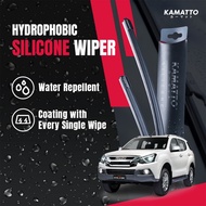Kamatto Wiper Isuzu MU-X MUX 7-Seater RF (2013-2021) Hydrophobic Silicone Water Repelling Coating