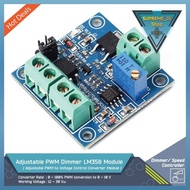 LM358 Adjustable PWM Signal to Voltage Control Module | 0~100% --> 0~10V Voltage Control to PWM Sign