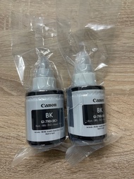 หมึก Canon GI-790 (BK)​ สีดำ แพ็คคู่ ของแท้💯% ขนาด 135 ml. 1ขวด G1000 / G1010 / G2000 / G2010/ G3000 / G3010 / G4000/ G4010