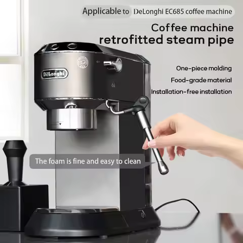Coffee machine steam nozzle,304 stainless steel steam pipe fittings,Compatible with coffee machine D