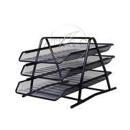 HOT Iron Paper Rack Document Table 3 Tier Container V-Tec - Document Tray 3 Tier VTec CAN GOSEND