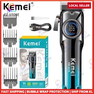 Kemei KM-2279 Barber Fade Hair Clippers Professional Cordless Hair Trimmer Rechargeable Haircut Tool