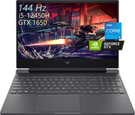 HP 2022 Victus Gaming Laptop, 15.6-Inch 144Hz FHD Display, 12th Gen Core i5-12450H(Beat R7 5800H), 1