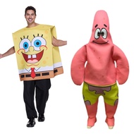 Halloween Cosplay Party Outfit Patrick Star  SpongeBob SquarePants Cosplay Costume