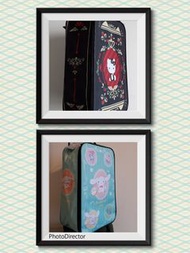 兩件Sanrio Cinnamoroll or  Hello Kitty 玉桂狗 手提 行李箱 白色行李喼 輕便篋 hand carry suitcase