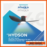 [CDC SG60] Alaska Hyson/Hydson Ceiling Fan with Hugger come with 20W Samsung Dimmable 3-tones LED Li