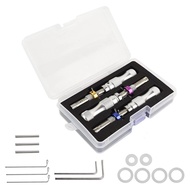 [STC1] Tubular Lock Pick Set for Beginners and Pro Locksmiths, Stainless Steel Tool Kit Picking Lock