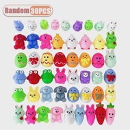 1-100PCS Cute Easter Squishy Animal Toys Stress Relief Sensory Fidget Mini Egg Bunny Rice Cake Easte