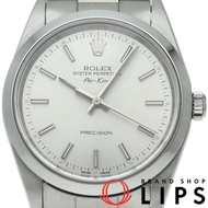 นาฬิกาผู้ชาย ROLEX Air-King 14000(A) SS หน้าปัดสีเงิน ผ่านการขัดเงาแล้ว ปี 1999 สภาพสวยเยี่ยม 【สินค้