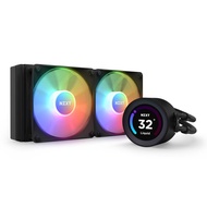 Kraken Elite 240 RGB - RL-KR24E-B1 - 240mm AIO CPU Liquid Cooler - Customizable 2.36" LCD Display fo