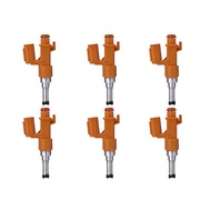 6 PCS Automobile Fuel Injector for Toyota Lexus GS Series/LS500/LC500/RX Series 2GR 8GR 3.5L 23250-0