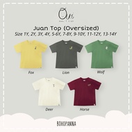 Bohopanna Juan Top / oversized unisex children's t-shirt 1-14 years