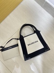 Balenciaga Navy Cabas 手提袋