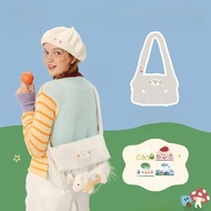 VANWALK Farm Series กระเป๋าผ้าใบความจุขนาดใหญ่ ลำลอง กระเป๋าสะพายไหล่เดี่ยวสําหรับผู้หญิงกระเป๋าเดิน