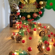 LED Pine Cone Light String Supply Factory 25.9.19