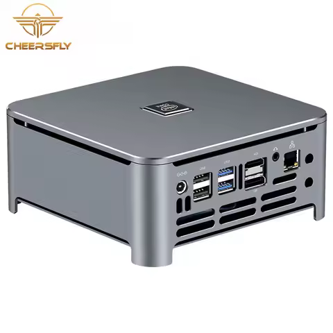 Mini PC In-telCore I9 9880H 8-Cores DP SSD 4K 60fps USB Type-C WiFi HTPC