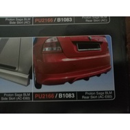 Proton Saga various type front side rear bodykit skirting