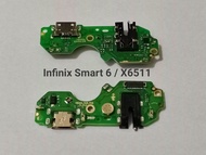 Flexible Charger Infinix Smart 6 X6511 Fleksibel Flexibel Papan Konektor Cas PCB Board Casan papan cas