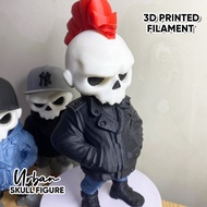 3D Print Figure Urban Skull Desktop Decoration V.3 3D Figure Decoration/ Skull Desktop Decoration/