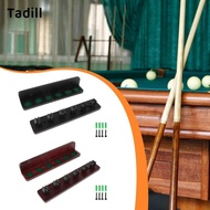 Tadill Pool Cue Rack Hold 6 cues Wall Mounted Stand Cue Rest, Pool Table Rods Organizer for Club, Co