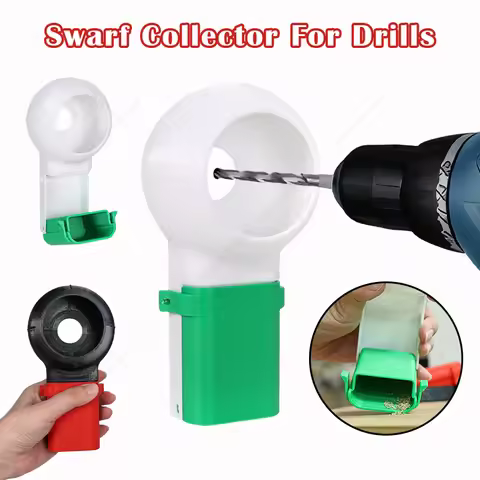 Electric Drill Dust Cover Dust Proof Device 3D Printed Household Drilling Dustproof Cover Box Power 