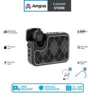 Amgras Mic Pro 1 High-Volume Wireless Lavalier Microphone For Teaching, Tour Guides, and Outdoor Exp