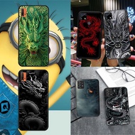 soft black Realme Q3 Q3i 5G V13 V11 V11S 9i 9 Pro 5G 9 Pro Plus 5G dragon1 phone case