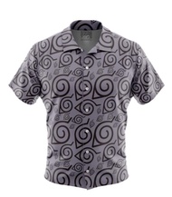 Konoha Naruto Shippuden Button Up HAWAIIan CASUAL Shirt, Size XS-6XL, Style Code94